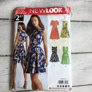 New Look by Simplicity Sewing Pattern A6508 Women's/Misses Jumper/Dress Sz 10-22